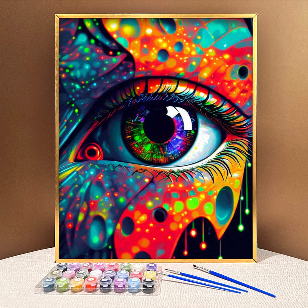 ColourMost™ Mystical Eyes Collection (EXCLUSIVE) - Neon Mysticism (16"x20")