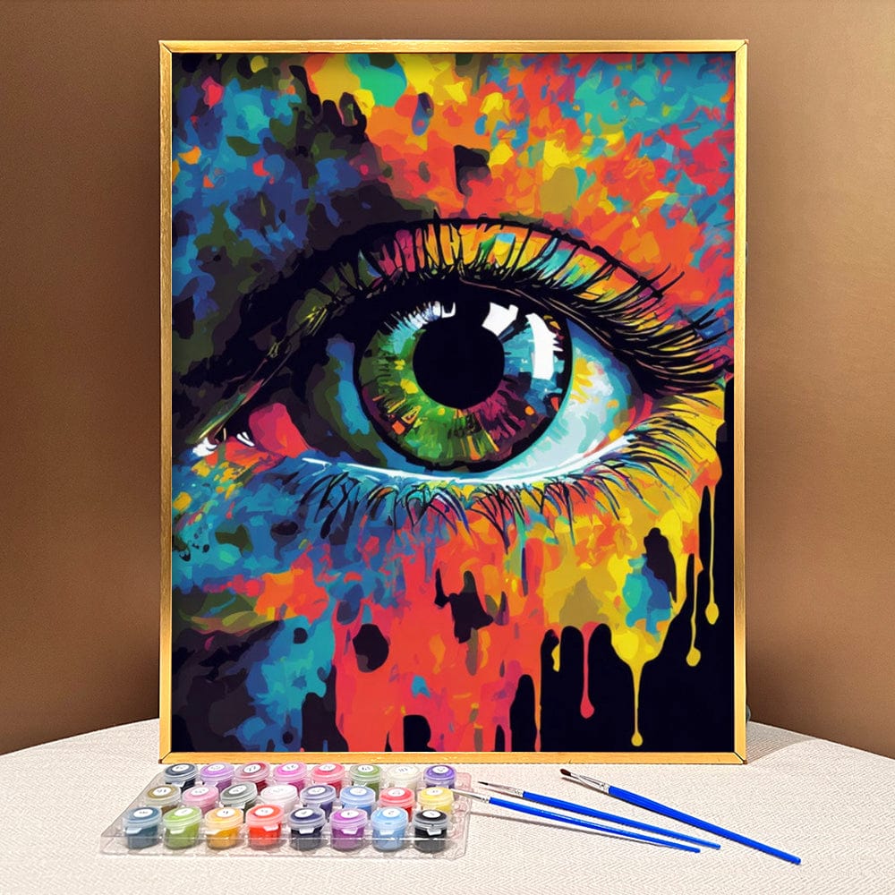 ColourMost™ Mystical Eyes Collection (EXCLUSIVE) - Rainbow Vision (16"x20")