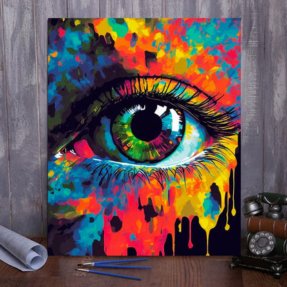 ColourMost™ Mystical Eyes Collection (EXCLUSIVE) - Rainbow Vision (16"x20")