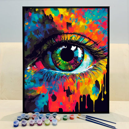 ColourMost™ Mystical Eyes Collection (EXCLUSIVE) - Rainbow Vision (16"x20")
