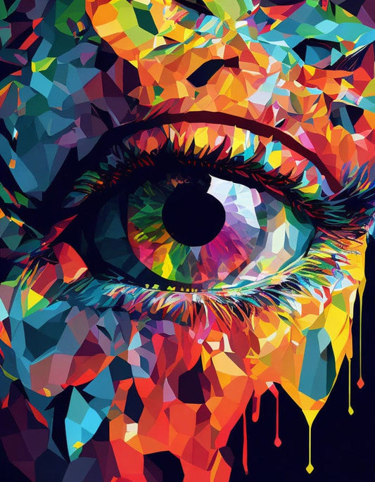 ColourMost™ Mystical Eyes Collection (EXCLUSIVE) - Diamond Gaze (16"x20")