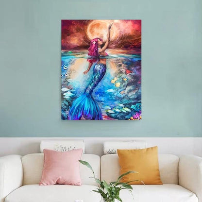 ColourMost™ DIY Painting By Numbers -Mermaid (16"x20")