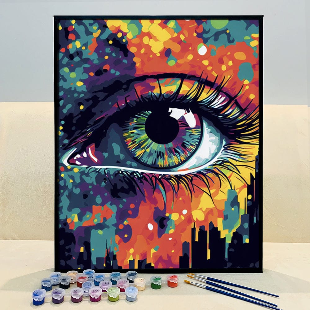 ColourMost™ Mystical Eyes Collection (EXCLUSIVE) - Urban Gaze (16"x20")