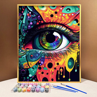 ColourMost™ Mystical Eyes Collection (EXCLUSIVE) - Futuristic Fascination (16"x20")