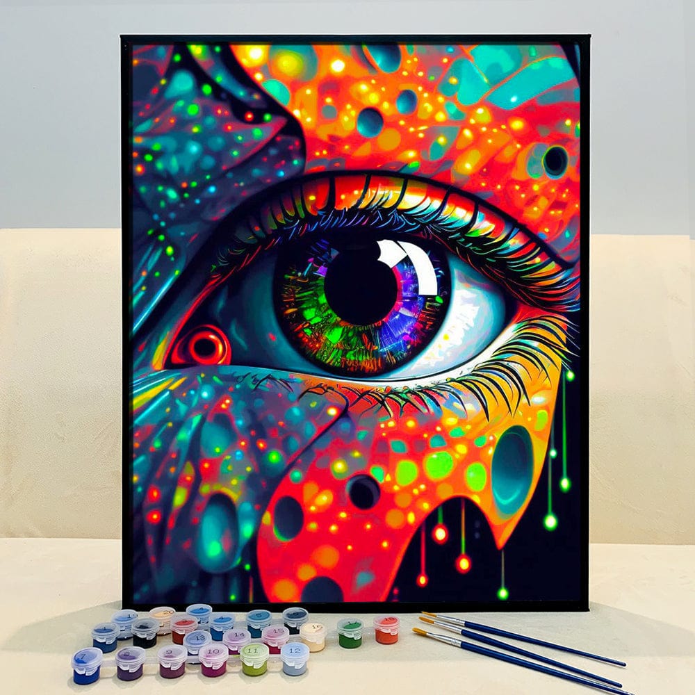 ColourMost™ Mystical Eyes Collection (EXCLUSIVE) - Neon Mysticism (16"x20")