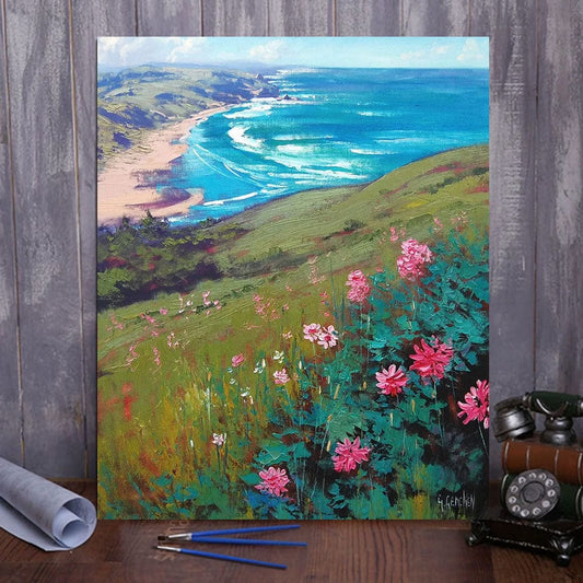 DIY Painting By Numbers -Beautiful scenery