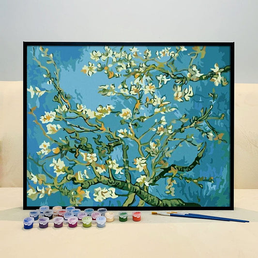 DIY Painting By Numbers - Almond blossom-Van Gogh