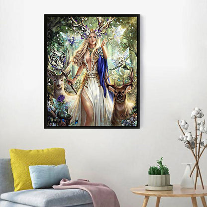 ColourMost™ DIY Painting By Numbers -Forest Queen(16"x20")