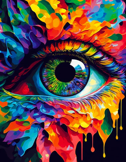 ColourMost™ Mystical Eyes Collection (EXCLUSIVE) - Determination (16"x20")
