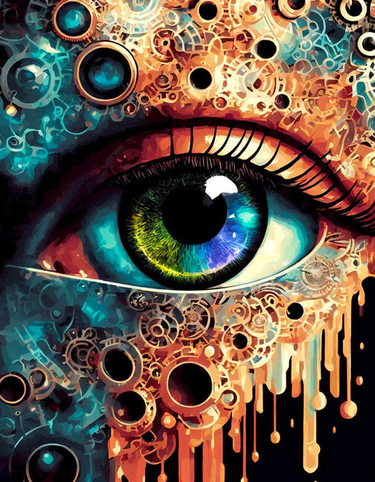 ColourMost™ Mystical Eyes Collection (EXCLUSIVE) - Steampunk (16"x20")
