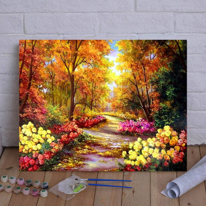 DIY Painting By Numbers - Beautiful Trail