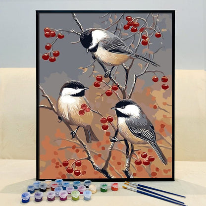 ColourMost™ DIY Painting By Numbers - Birds On A Branch