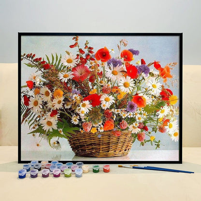 DIY Painting By Numbers -Bouquet