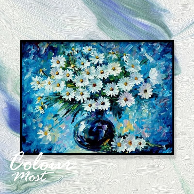 DIY Painting By Numbers - Daisy (16"x20" / 40x50cm)