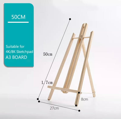 Wooden Tabletop Folding A-Frame Easel