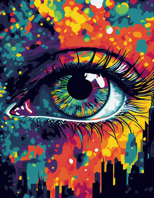 ColourMost™ Mystical Eyes Collection (EXCLUSIVE) - Urban Gaze (16"x20")